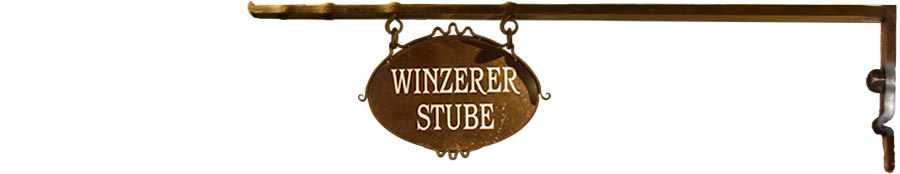 Schild Winzerer Stube