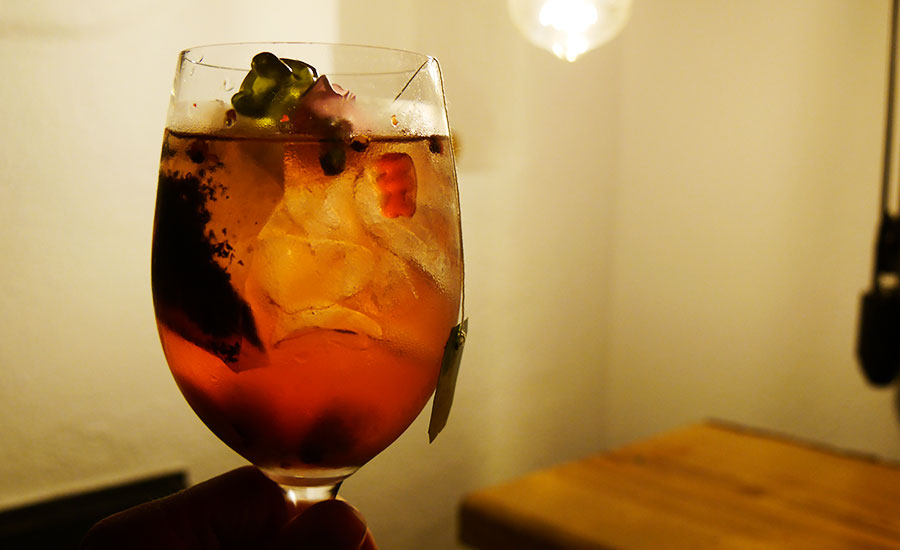 Gin Tonic Menu Abend