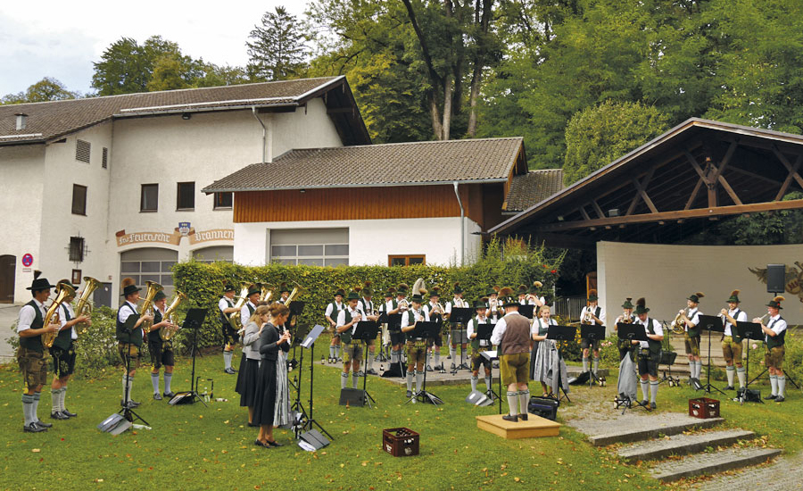 Standkonzert Musikkapelle Brannenburg